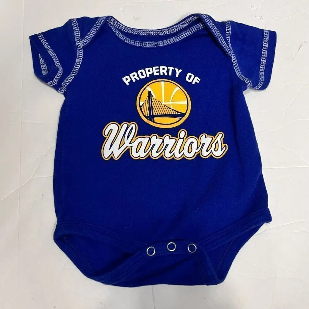 NBA Golden State Warriors Bodysuit   Sz 0/3 Months